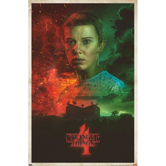 Netflix Stranger Things: Season 4 - Eleven One Sheet Wall Poster, 22.375" x 34"