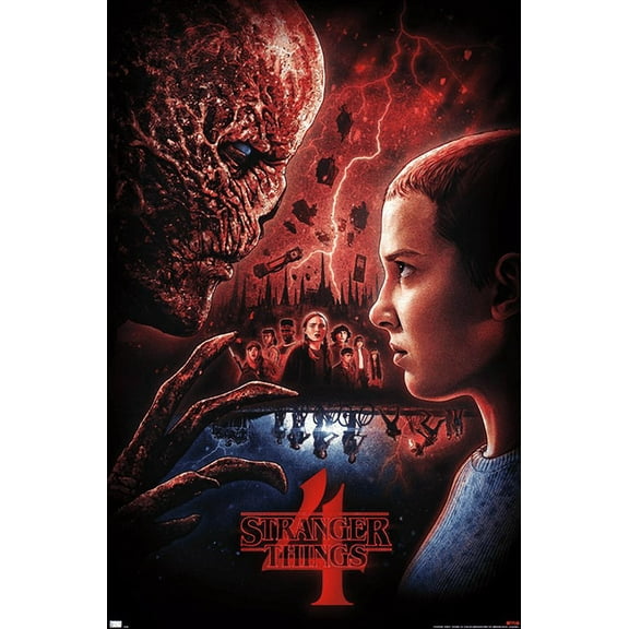 Netflix Stranger Things: Season 4 - Face Off One Sheet Wall Poster, 14.725" x 22.375"