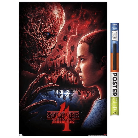 Netflix Stranger Things: Season 4 - Face Off One Sheet Wall Poster, 22.375" x 34"