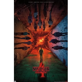 Netflix Stranger Things: Season 4 - Group Teaser One Sheet Wall Poster, 22.375" x 34"