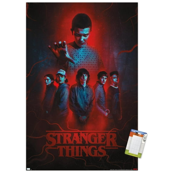Netflix Stranger Things: Season 4 - Group Wall Poster, 14.725" x 22.375"
