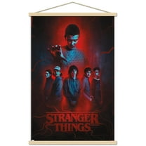 Netflix Stranger Things: Season 4 - Group Wall Poster with Magnetic Frame, 22.375" x 34"