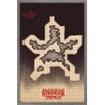thumbnail image 1 of Netflix Stranger Things: Season 4 - Hellfire Club Map Wall Poster, 14.725" x 22.375" Framed, 1 of 6