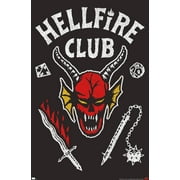 Netflix Stranger Things: Season 4 (2022) - Hellfire Club Wall Poster, 22.375" x 34"