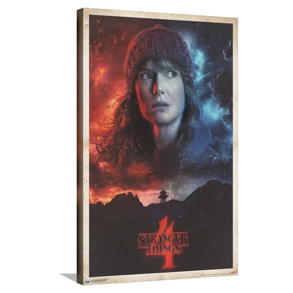 Netflix Stranger Things: Season 4 - Joyce One Sheet Canvas Wall Poster, 22.375" x 34"