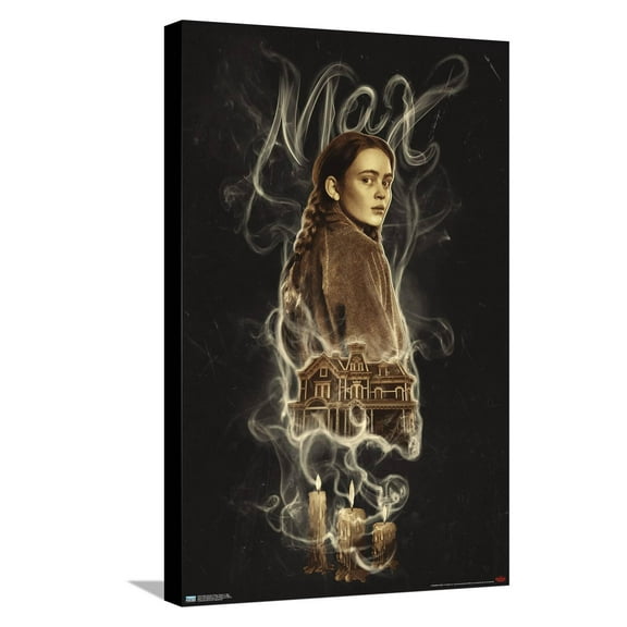 Netflix Stranger Things: Season 4 - Max Canvas Wall Poster, 14.725" x 22.375"
