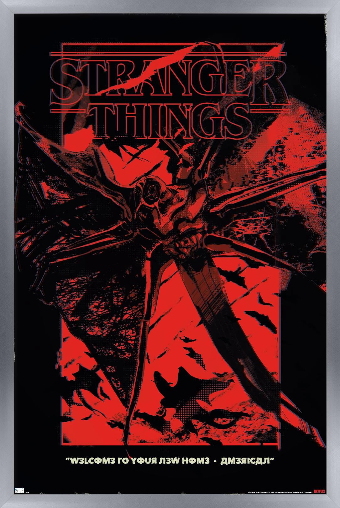 Netflix Stranger Things: Season 4 - New Home Wall Poster, 22.375" x 34" Framed