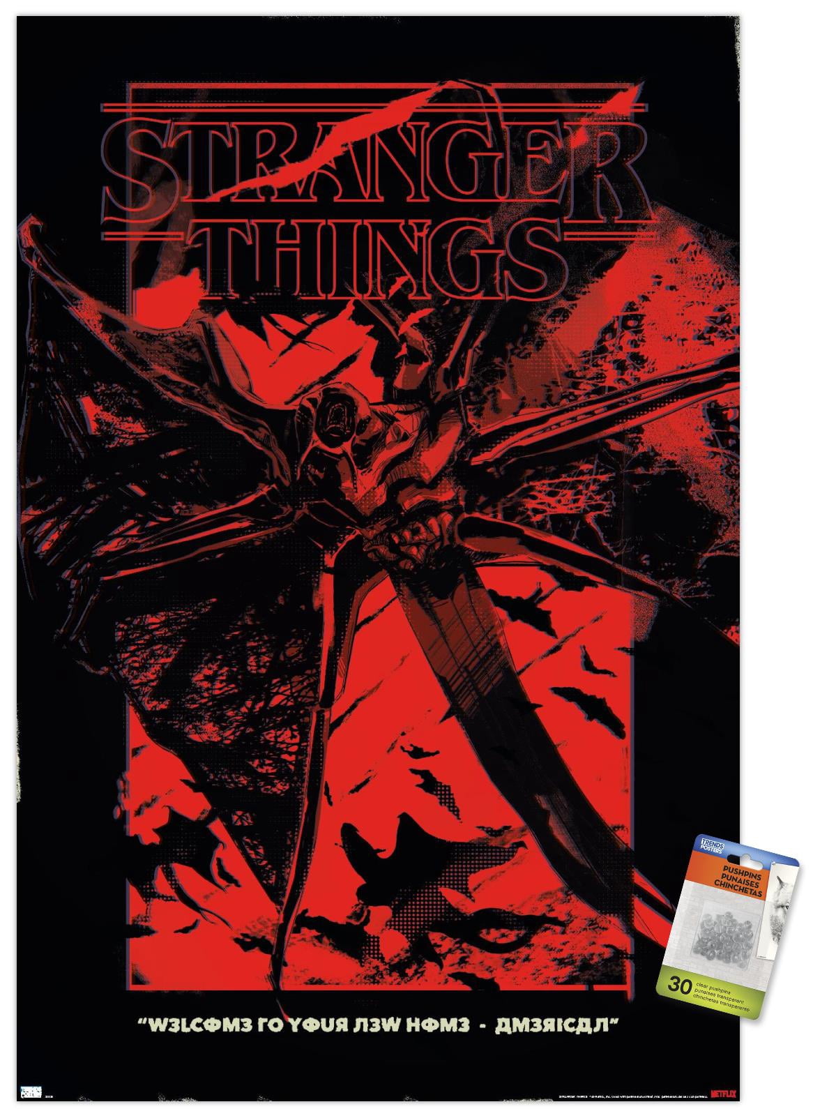 Netflix Stranger Things: Season 4 - New Home Wall Poster with Pushpins, 22.375" x 34"