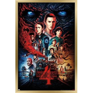 Netflix Stranger Things: Season 4 - Stained Glass Wall Poster, 14.725 x  22.375 