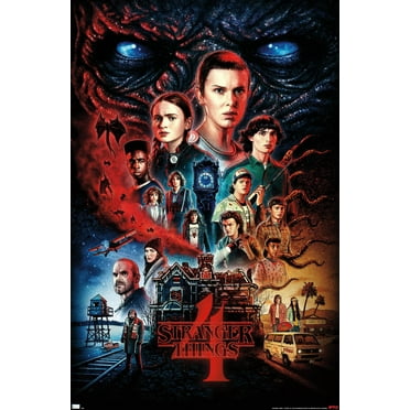 Netflix Stranger Things: Season 4 - One Sheet Wall Poster, 22.375" x 34"