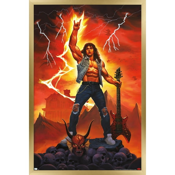 Netflix Stranger Things: Season 4 - Rock On Wall Poster, 22.375" x 34" Framed