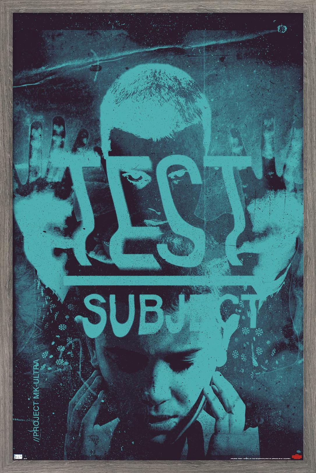 Netflix Stranger Things: Season 4 - Test Subject Wall Poster, 22.375" x 34" Framed