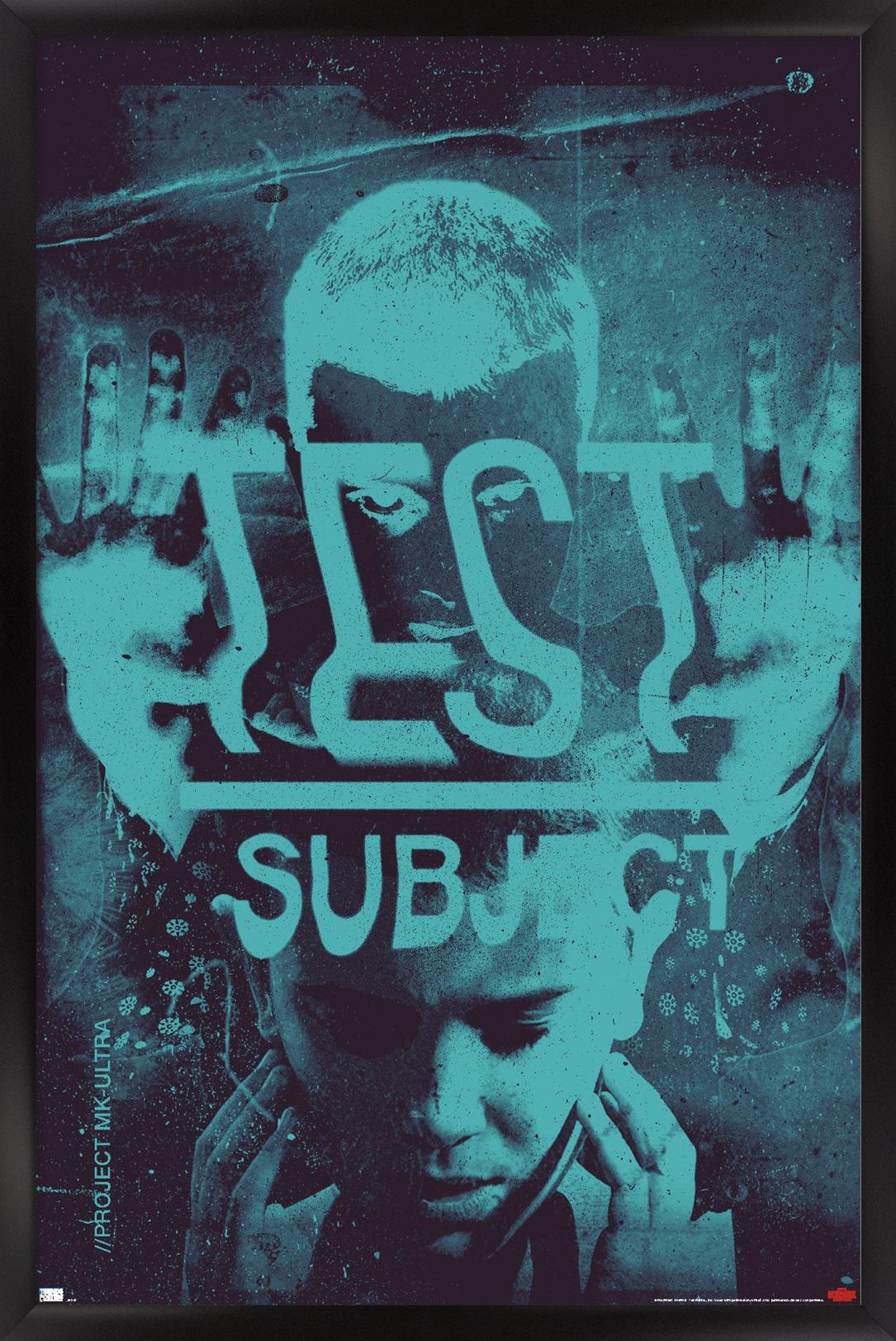 Netflix Stranger Things: Season 4 - Test Subject Wall Poster, 22.375" x 34" Framed