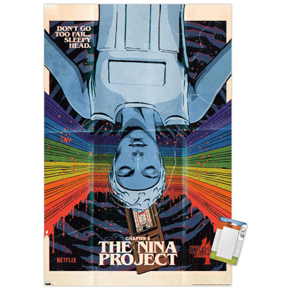 Netflix Stranger Things: Season 4 - The Nina Project Wall Poster, 14.725" x 22.375"