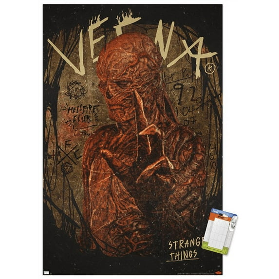 Netflix Stranger Things: Season 4 - Vecna Wall Poster, 22.375" x 34"