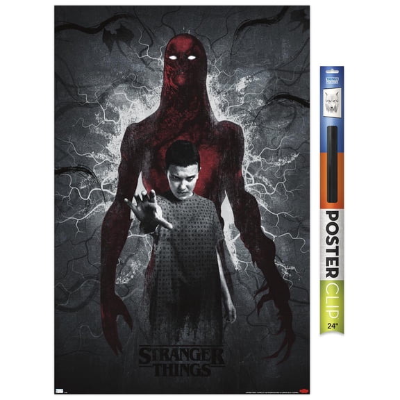 Netflix Stranger Things: Season 4 - Vecna and Eleven Wall Poster, 22.375" x 34"