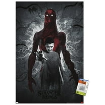 Netflix Stranger Things: Season 4 - Vecna and Eleven Wall Poster with Pushpins, 22.375" x 34"