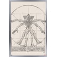thumbnail image 1 of Netflix Stranger Things: Season 4 - Vitruvian Demogorgon Wall Poster, 14.725" x 22.375" Framed, 1 of 6