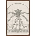 thumbnail image 1 of Netflix Stranger Things: Season 4 - Vitruvian Demogorgon Wall Poster, 22.375" x 34" Framed, 1 of 6
