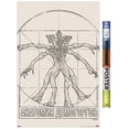 thumbnail image 1 of Netflix Stranger Things: Season 4 - Vitruvian Demogorgon Wall Poster, 22.375" x 34", 1 of 5