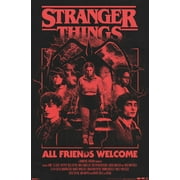 Netflix Stranger Things: Season 5 (2025) - All Friends Welcome Wall Poster, 22.375" x 34"