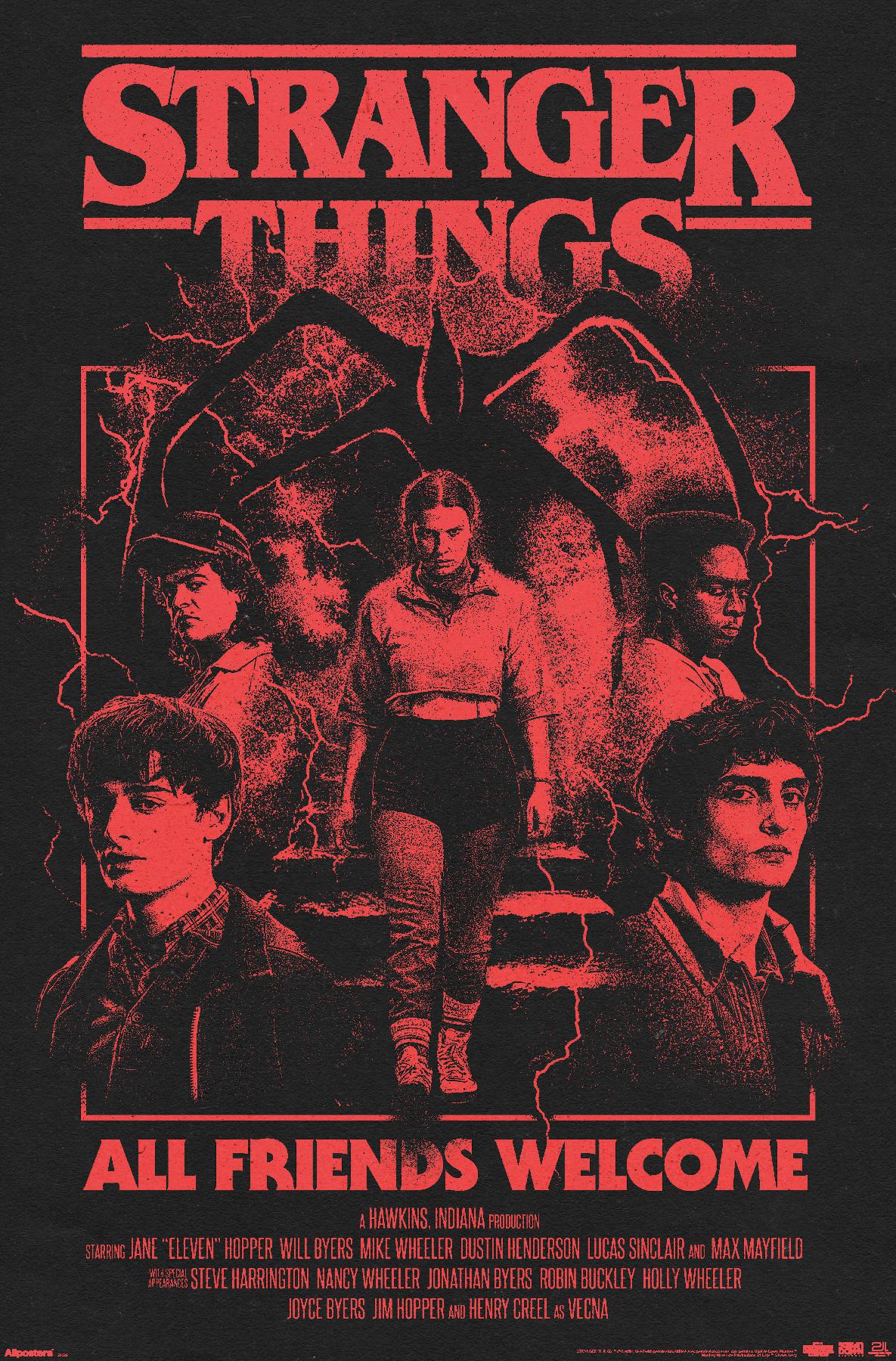 Netflix Stranger Things Season 5 2025 The Guys Wall Poster 22 375 Netflix Stranger Things Season 5 2025 The Guys Wall Poster 22 375