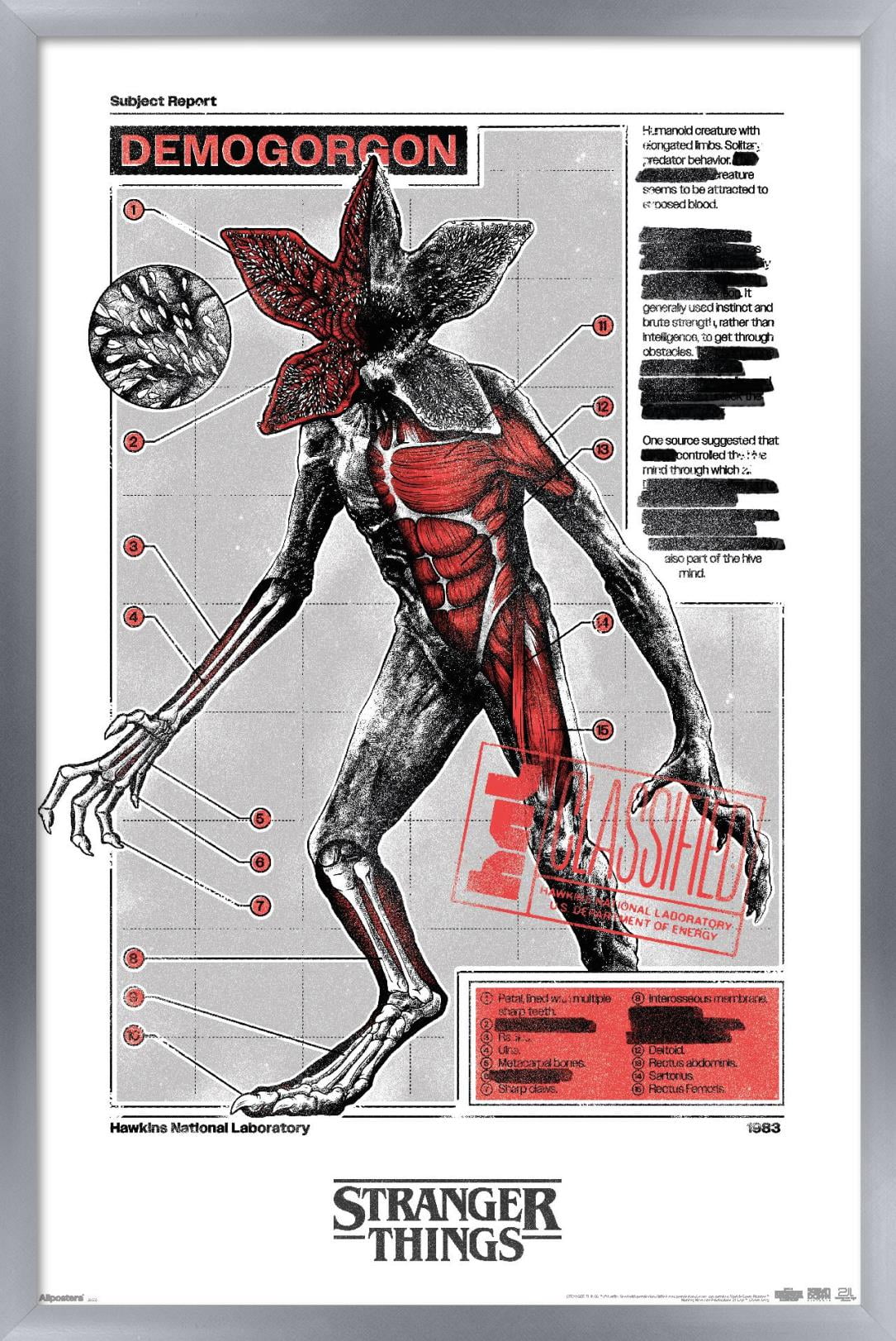 Netflix Stranger Things: Season 5 (2025) - Demogorgon Classified