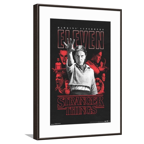 Netflix Stranger Things: Season 5 (2025) - Eleven Canvas Wall Poster, 14.725" x 22.375"