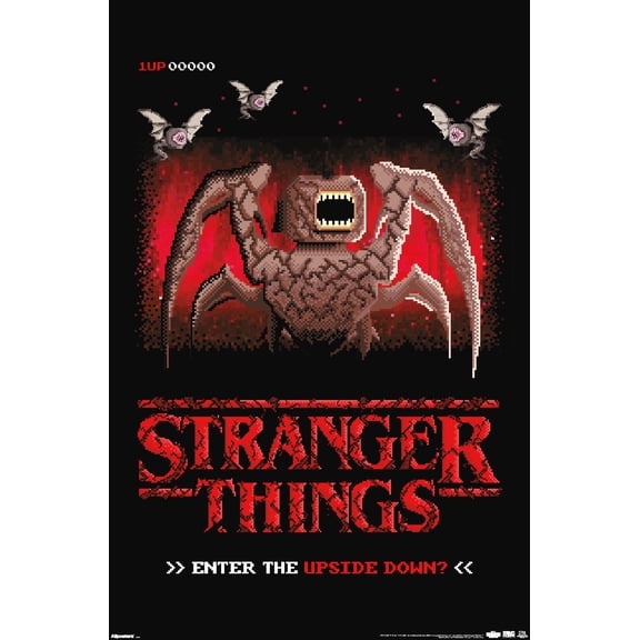 Netflix Stranger Things: Season 5 (2025) - Enter The Upside Down Wall Poster, 14.725" x 22.375"