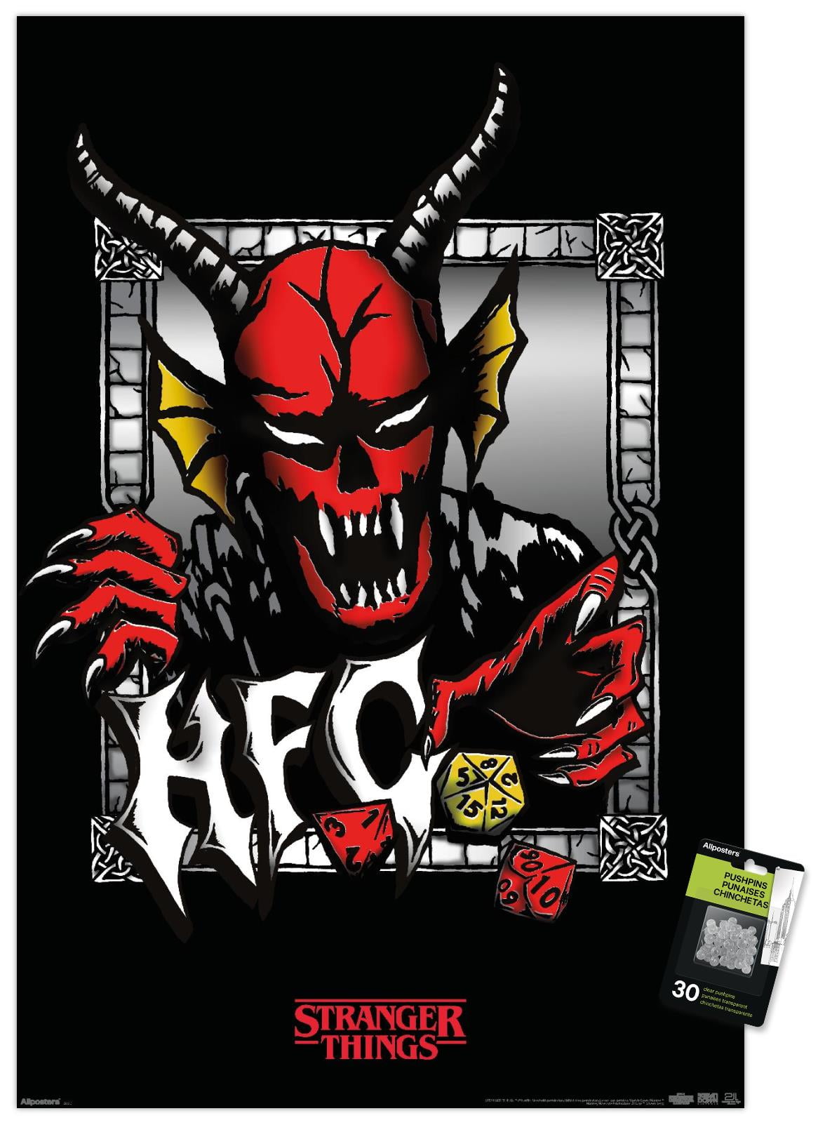 Netflix Stranger Things: Season 5 (2025) - Hellfire Club Dice Wall