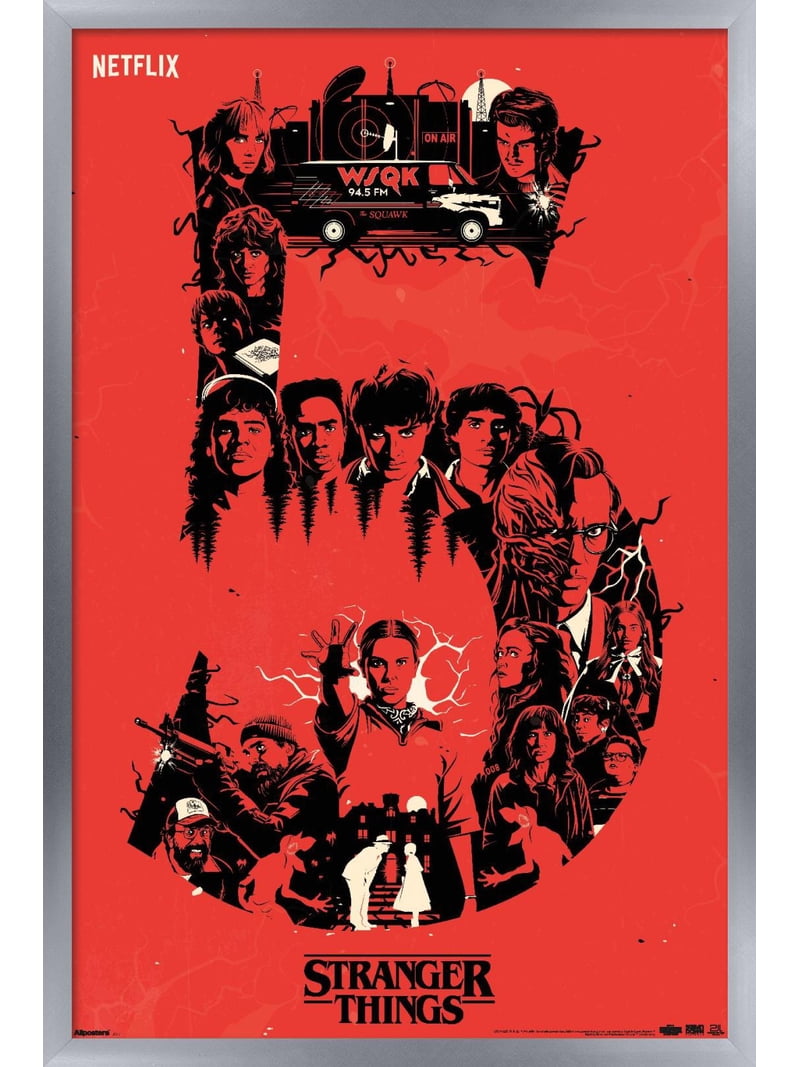 De stranger シーズン 1 のポスター Netflix Stranger Things Season 5