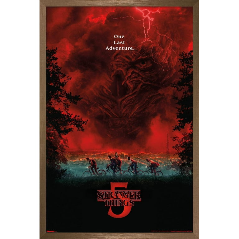 Netflixオリジナルシリーズ『STRANGER THINGS』ポスター Netflix Stranger Things - One Sheet Wall Poster with Push Pins