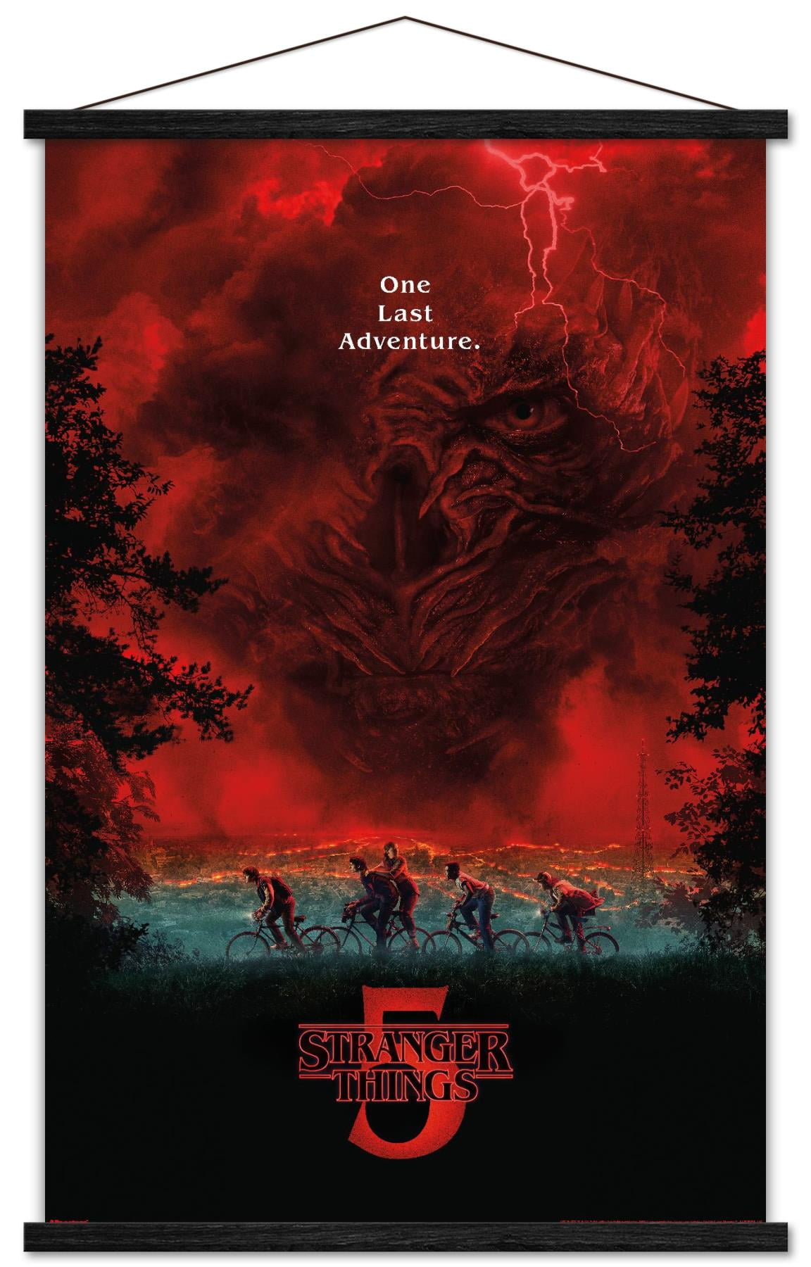 Netflixオリジナルシリーズ『STRANGER THINGS』ポスター Netflix Stranger Things: Season 5 (2025) - Key Art Wall Poster