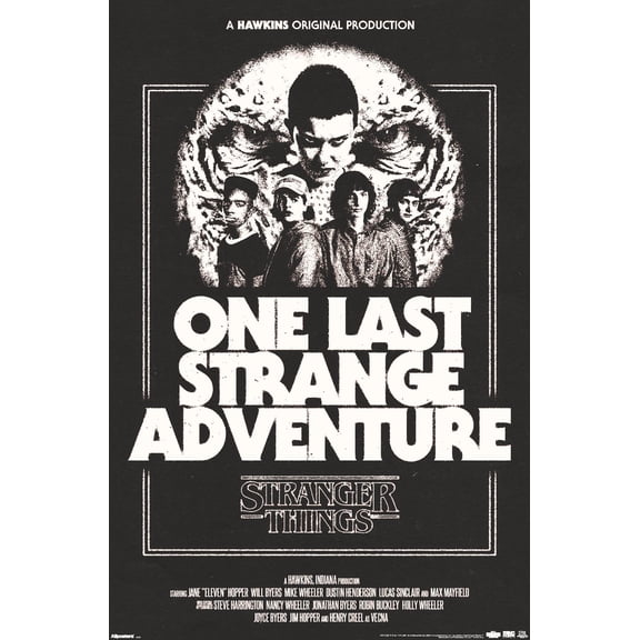 Netflix Stranger Things: Season 5 (2025) - One Last Adventure Wall Poster, 14.725" x 22.375"