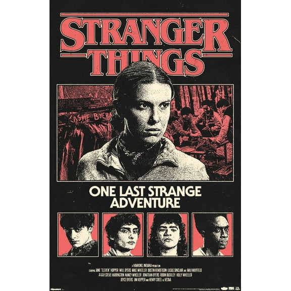 Netflix Stranger Things: Season 5 (2025) - One Last Strange Adventure Wall Poster, 22.375" x 34"