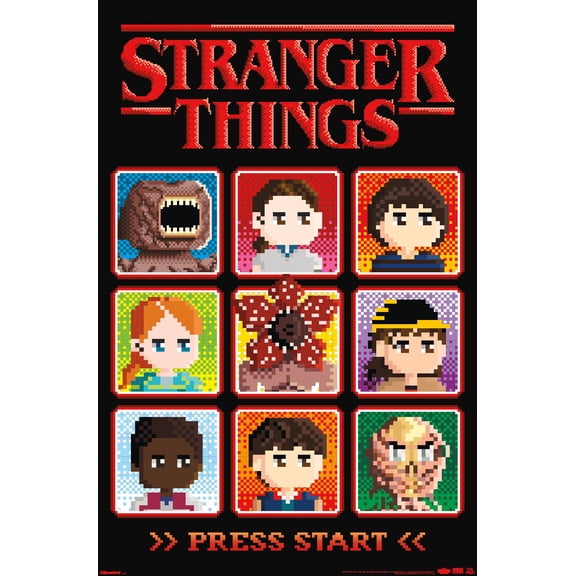 Netflix Stranger Things: Season 5 (2025) - Press Start Wall Poster, 22.375" x 34"