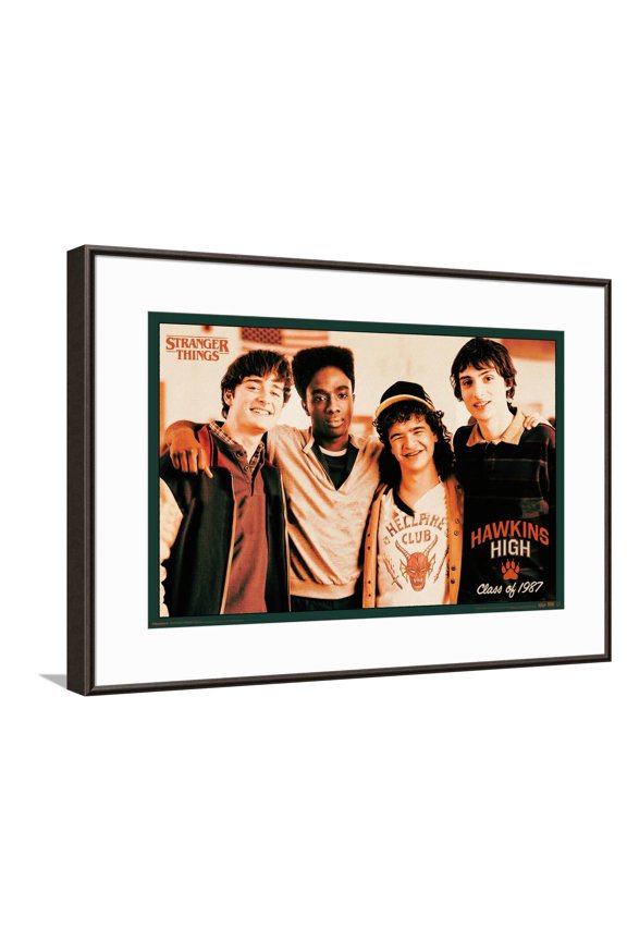 Netflix Stranger Things: Season 5 (2025) - The Guys Canvas Wall Poster, 14.725" x 22.375"
