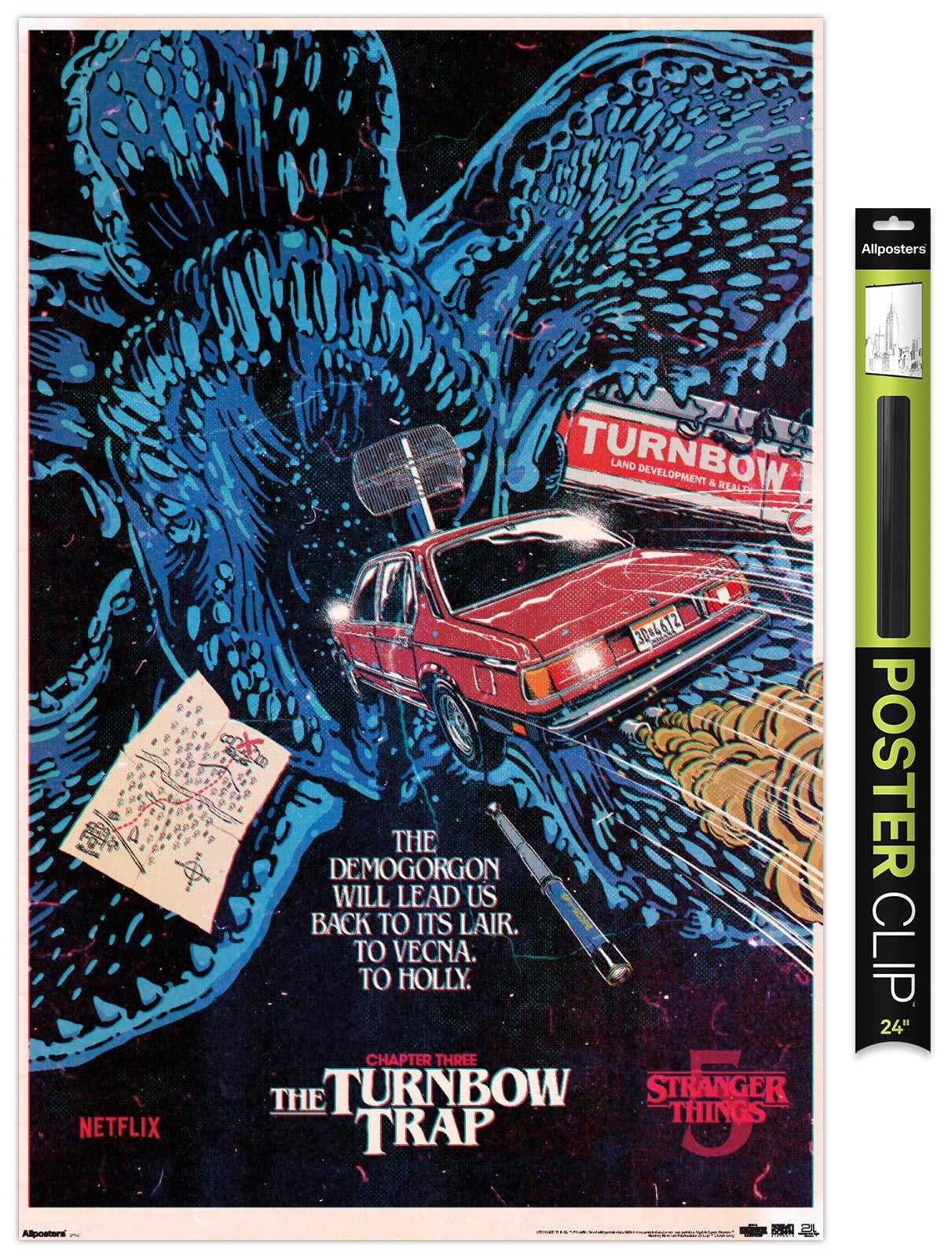 Netflix Stranger Things: Season 5 (2025) - Turnbow Key Art Wall Poster ...