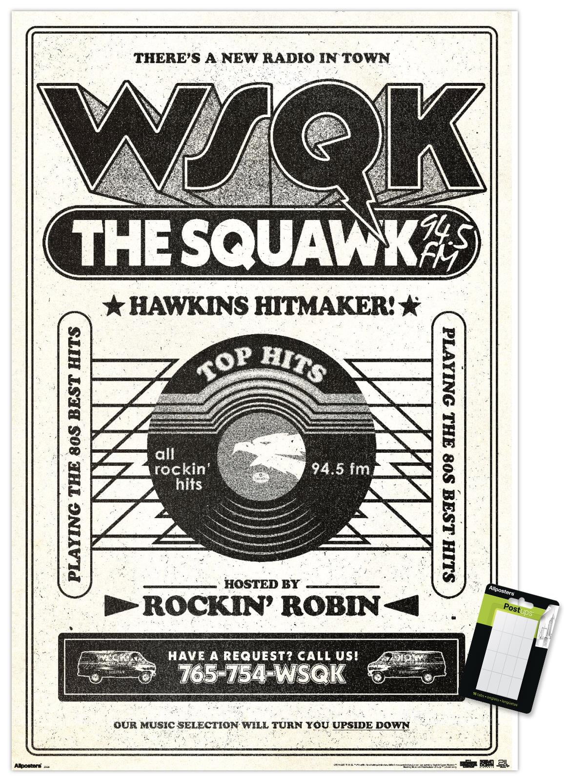 Netflix Stranger Things: Season 5 (2025) - WSQK The Squawk Wall