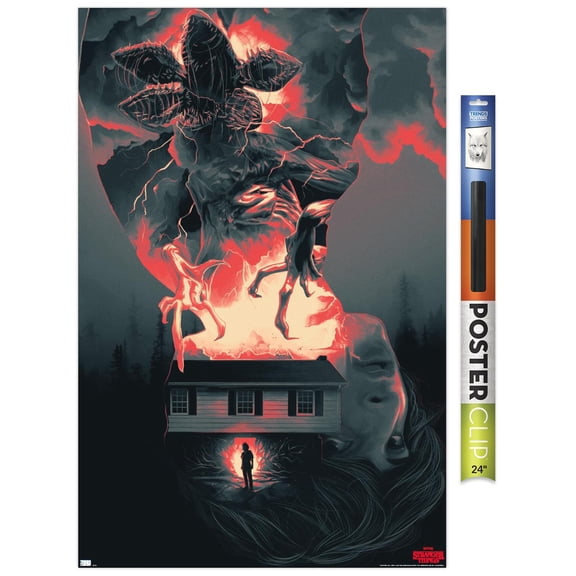 Netflix Stranger Things - Silhouettes Wall Poster, 22.375" x 34"