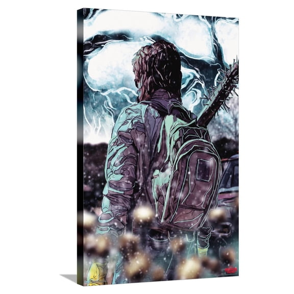 Netflix Stranger Things - Steve's Bat Canvas Wall Poster, 22.375" x 34"