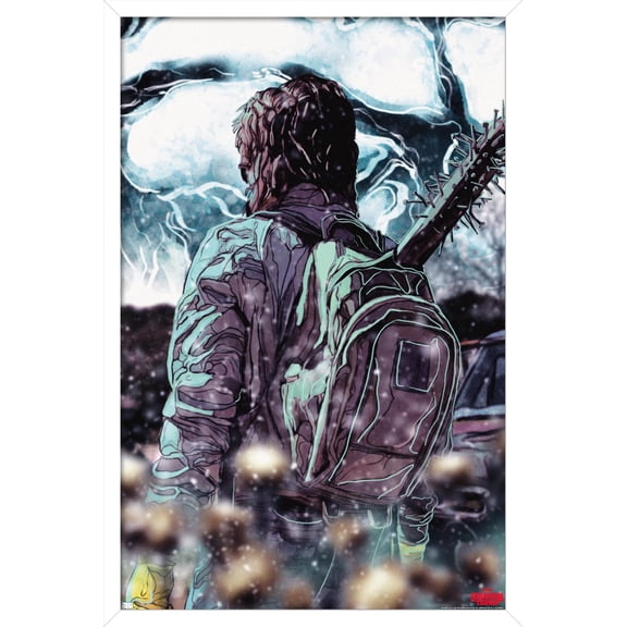 Netflix Stranger Things - Steve's Bat Wall Poster, 14.725" x 22.375", Framed