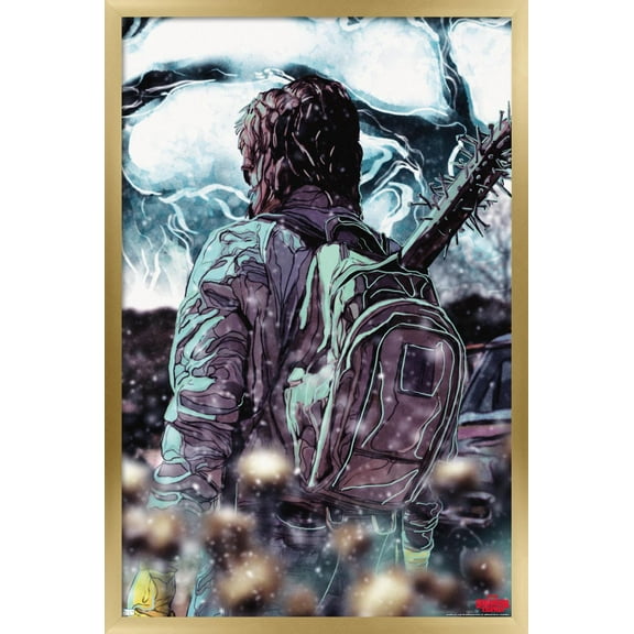 Netflix Stranger Things - Steve's Bat Wall Poster, 14.725" x 22.375", Framed