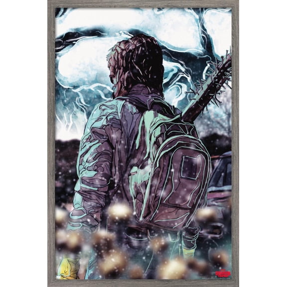 Netflix Stranger Things - Steve's Bat Wall Poster, 22.375" x 34", Framed