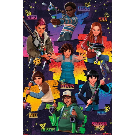 Netflix Stranger Things: Tales From ’85 (2026) - Hero Grid Wall Poster, 22.375" x 34"