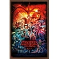 thumbnail image 1 of Netflix Stranger Things - Three Seasons One Sheet Wall Poster, 22.375" x 34" Framed, 1 of 6