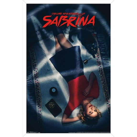Netflix The Chilling Adventures of Sabrina - Key Art Wall Poster, 14.725" x 22.375", Framed