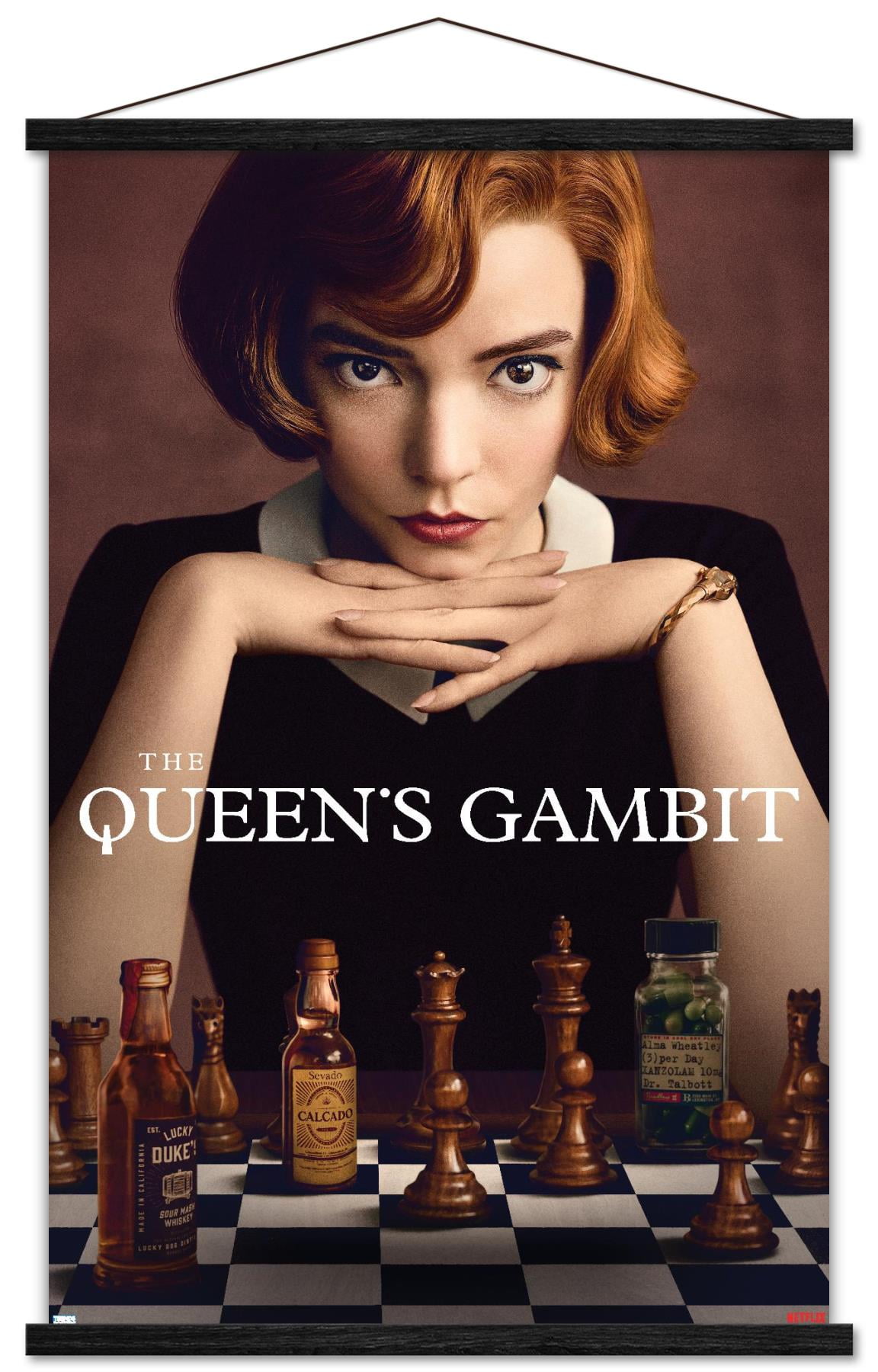 The Queens gambit, chess, gambit, netflix, queen, series, top, trending, HD  phone wallpaper