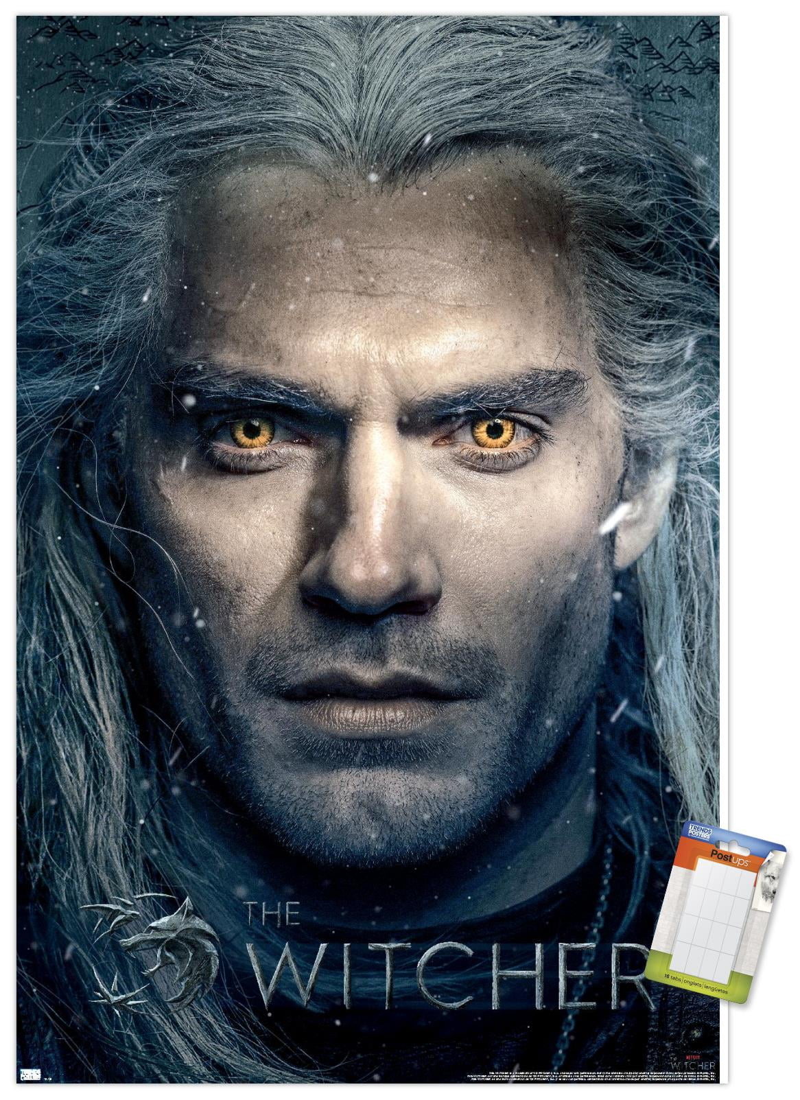 Netflix The Witcher - Closeup Wall Poster, 14.725" x 22.375"