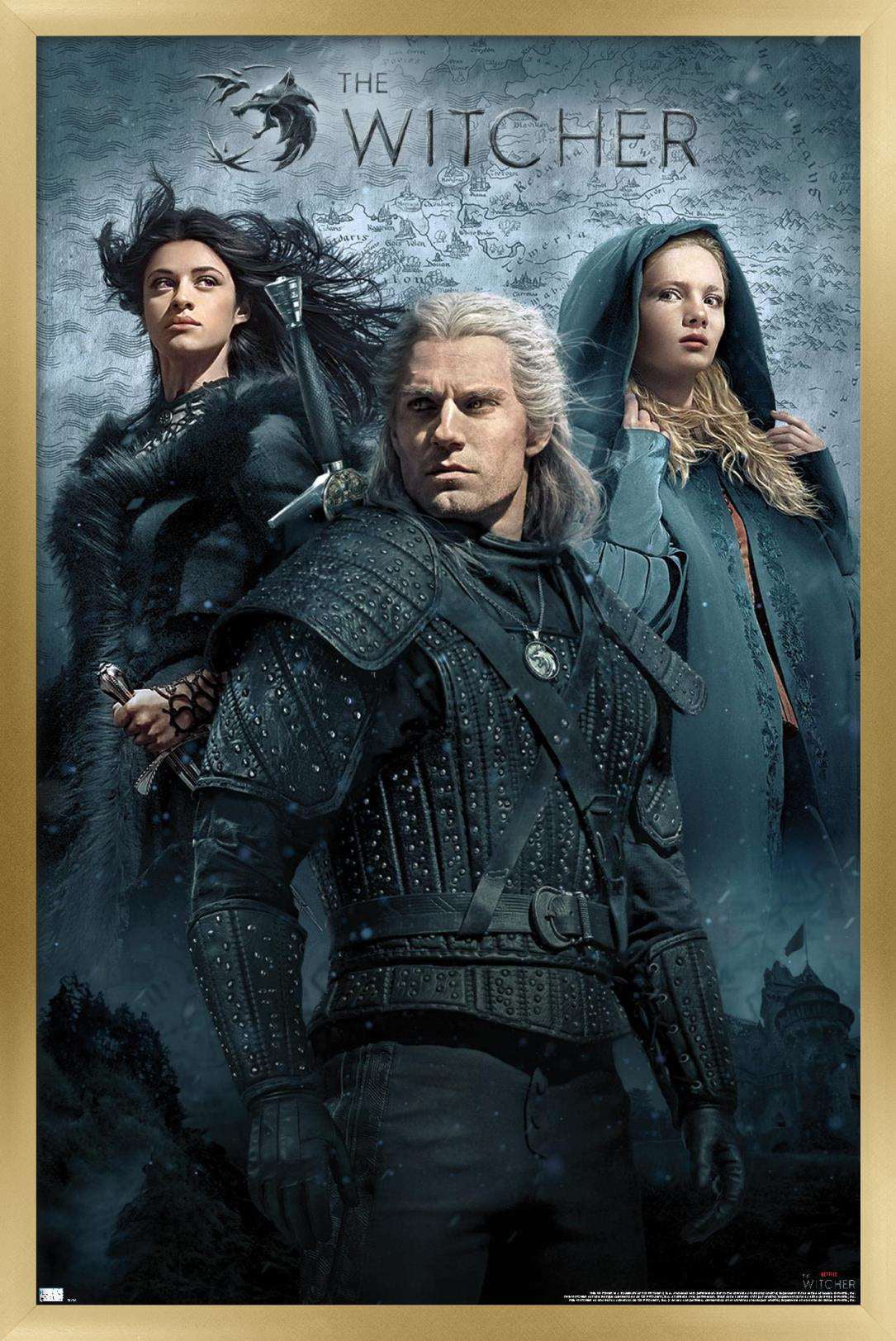 Netflix The Witcher - Key Art Wall Poster, 14.725 x 22.375